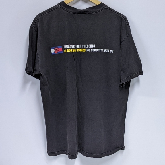 Vintage Rolling Stones Shirt 1999 No Security tour, XL (distressed) - Picture 3 of 7